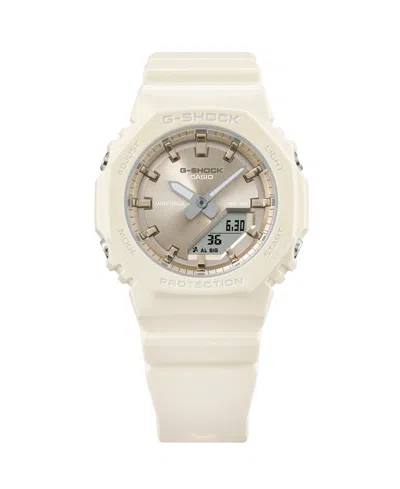G-shock Ladies White Resin Watch, 40.2mm