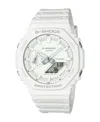 G-shock Men's Analog Digital White Resin Watch, 45.4mm, Ga2100-7a7 In White