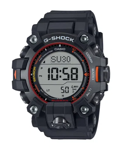 G-shock Men's Black Resin Watch, 52.7mm