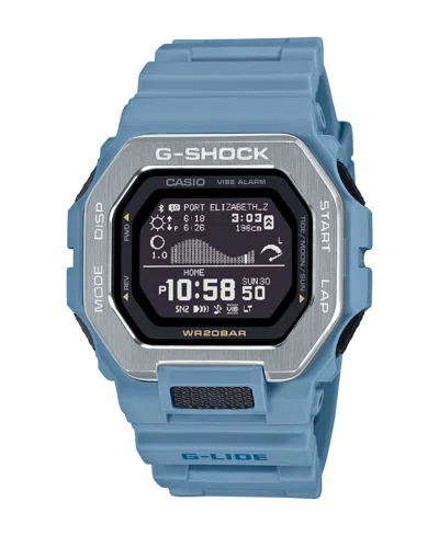 G-shock Men's Digital Blue Resin Watch, 46mm Gbx100-2a