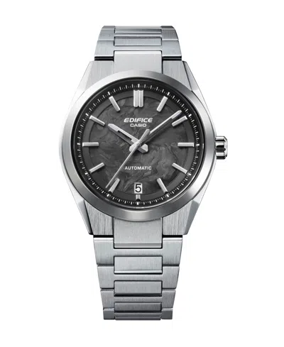 G-shock Men's Edifice Silver-tone Stainless Steel Watch, 43.5mm