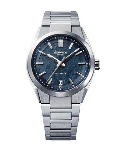 G-shock Men's Edifice Silver-tone Stainless Steel Watch, 43.5mm