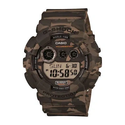 Pre-owned G-shock Men's  Digital Watch Camouflage
