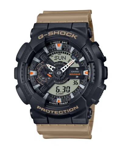 G-shock Men's Japanese Quartz Black Resin Watch, 51.2mm, Ga110tu-1a5