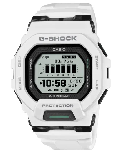 G-shock Men's Japanese Quartz White Resin Watch, 45.9mm