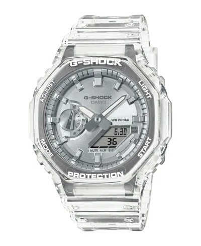 G-shock Men's Quartz Clear Resin Watch, 45.4mm