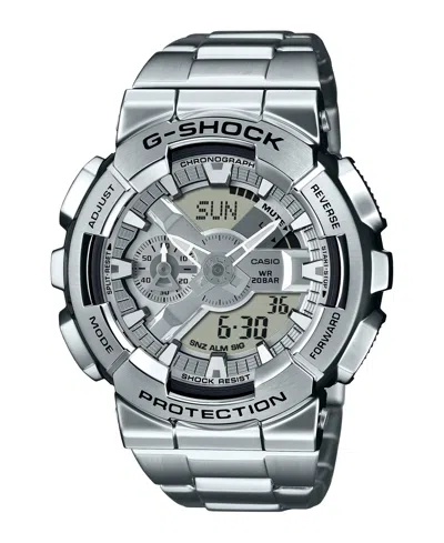 G-shock Men's Quartz Silver Tone Stainless Steel Watch, 48.8mm