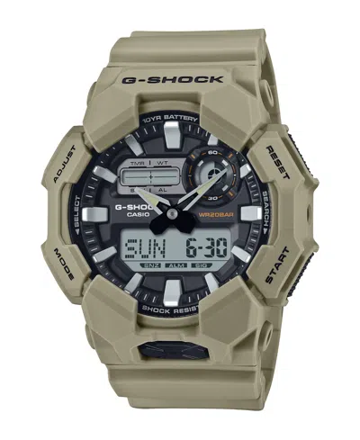 G-shock Men's Tan Resin Watch, 52.0mm