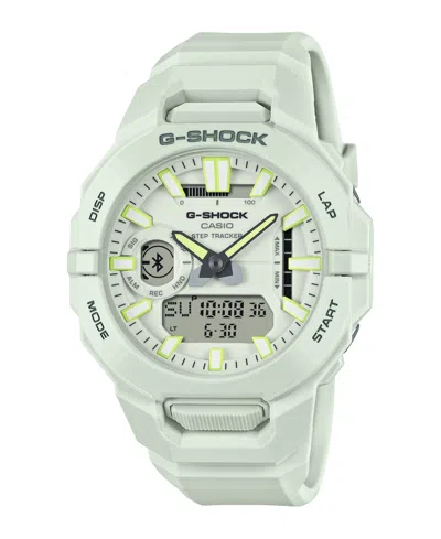 G-shock Men's White Resin Watch, 43.9mm In Green