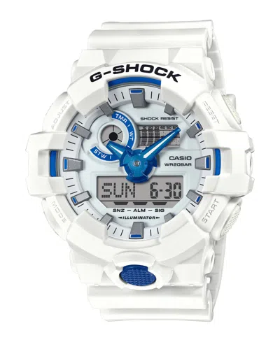 G-shock Men's White Resin Watch, 53.4mm