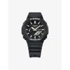 G-shock Mens Ga-2100rl-1aer Carbon And Resin Quartz Watch Black In Black