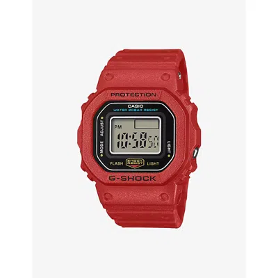G-shock Mens Red  Nano 5600 Resin Ring Watch 23.4mm