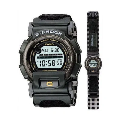 Pre-owned G-shock Mint 1997 Casio  Ethno Foxfire Nexax Dw003e1bt Black Watch Free Gift