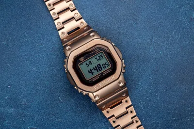 Pre-owned G-shock Origin Full Metal Rose Gold Limited Edition - Gmwb5000gd4