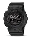 G-shock G Shock Oversized Analog/digital Combo Watch, 55 X 51 Mm In Black