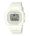G-shock Unisex Digital White Resin Watch, 40.5mm Glxs5600-7b In White