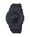 G-shock Unisex Japanese Quartz Black Resin Watch, 40.2mm, Gmap2100bb1a In Black