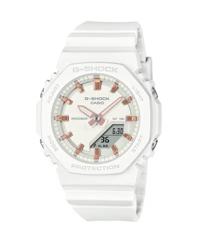 G-shock Unisex Quartz White Resin Watch, 40.2mm