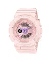 G-shock Women's Baby-g Pink Resin Watch, 43.4mm In Pink