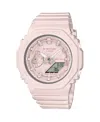 G-shock Women's Digital Quartz Monotone Pink Resin Analog Watch 42.9mm, Gmas2100ba4a In Pink