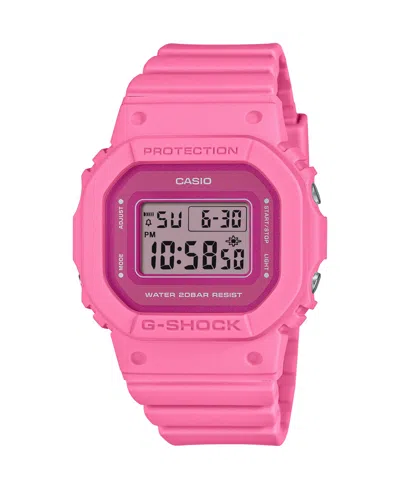 G-shock Women's Japanese Quartz Pink Resin Watch, 40.5mm