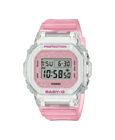 G-shock Women's Pink Resin Watch, 37.9mm