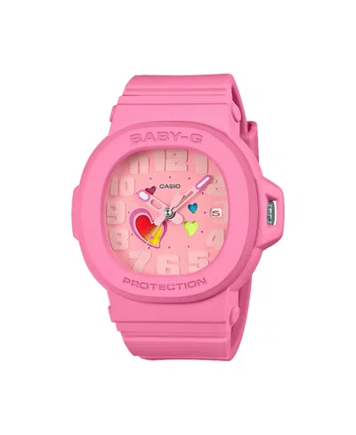 G-shock Women's Pink Resin Watch, 42.1mm