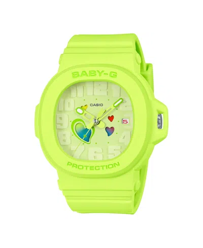 G-shock Women's Yellow Resin Watch, 42.1mm