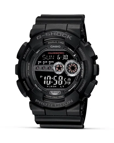 G-SHOCK G-SHOCK XL DIGITAL WATCH, 49MM,GD100-1B