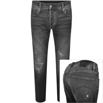 G-star 3301 Slim Fit Jeans Mid Wash Black