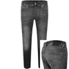 G-star 3301 Slim Fit Jeans Mid Wash Black In Black