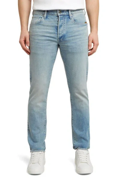 G-star 3301 Slim Jeans In Blue