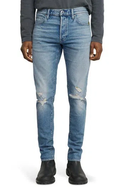 G-star 3301 Slim Jeans In Blue