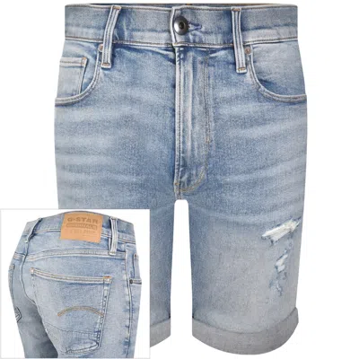 G-star 3301 Slim Shorts Vintage Blue