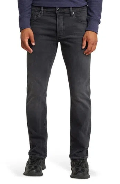 G-star 3301 Straight Leg Jeans In Blue