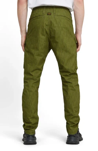 G-star 3d Regular Tapered Cargo 3.0 Pants In Mayfly Rain Camo