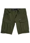 G-star Bermuda Rovic Zip Regular Short In Green