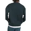 G-star Chenille G-script Loose Organic Cotton Crewneck Sweatshirt In Legion Blue