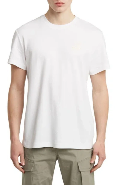 G-star Chest Logo Graphic T-shirt In White