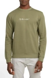 G-star G-script Logo Graphic Sweatshirt In Ensis Green