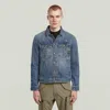 G-star Jackets And Jackets Man  D26919 D776 -line Slim Jkt H465 Faded Typhoon In Blue