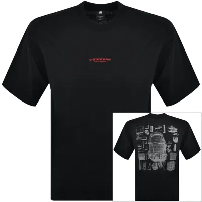 G-star Knolling Back Boxy T Shirt Black