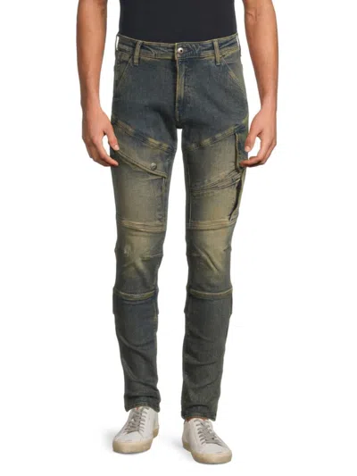 G-star Men's Airblaze 3d Skinny Jeans In Green