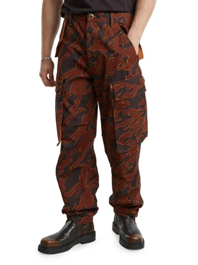 G-star Men's R-3n Straight-leg Regular-fit Cargo Pants In Multi
