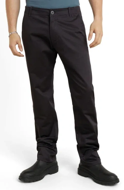 G-star Mosa Straight Leg Flat Front Chinos In Black