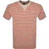 G-star Nifious Striped T Shirt Beige