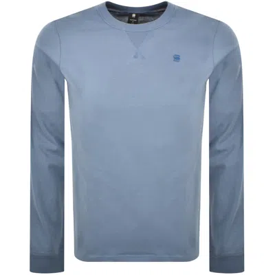 G-star Nifous Long Sleeve T Shirt Blue