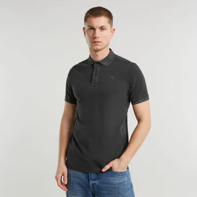 G-star Polo Man  D11595-d756 Dunda Overdyed B564 Black