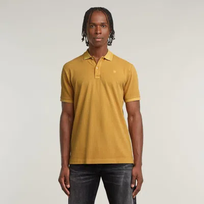 G-star Polo Man  D11595-d756 Dunda Overdyed H176 Inca Gd In Multi