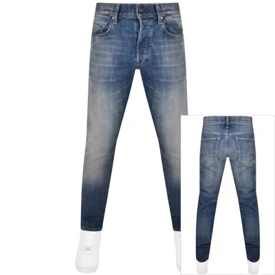 G-star G Star Raw 3301 Slim Fit Jeans Blue